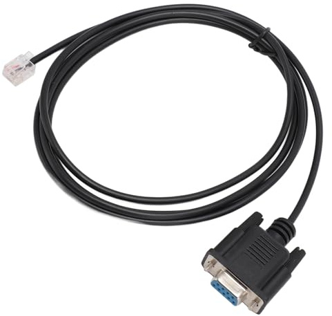 Yctze Rs232c RJ11 6ft DB9 RS232 auf RJ11 6P4C Serialole-Kabel für AP7800 AP7900 940?0144A – Plug-and-Play-Adapter für LAN Verbindung Kompatibel mit A9-Algorithmus PVC beschichtet