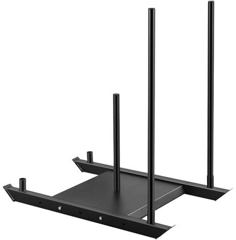 Prowler Weight Sled for Training - Workout Sled with Replaceable Feet, High & Low Handles, Metal Skis for Extra Resistance - Easy Storage Sled Pull and Push,500LB