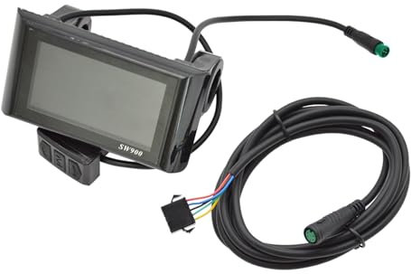 MOIDHSAG Display LCD per bicicletta elettrica 24 V 36 V 48 V 60 V E Bike Display Misuratore Pannello di Controllo Rullo Schermo LCD Pannello