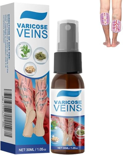 Timilk Veinguard Herbal Spray,Varicose Vein Soothing Spray,Natural Vein Healing Varicose Veins Treatment Spray,Professional Varicose Veins Treatment for Legs, Improve the Appearance (1 Pcs)
