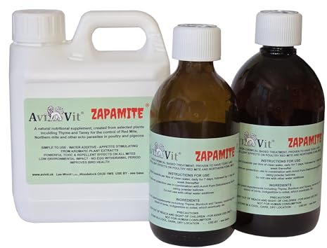 Zapamite (3 Sizes - Medium 500ml) | Effective red mite deterrent and killer