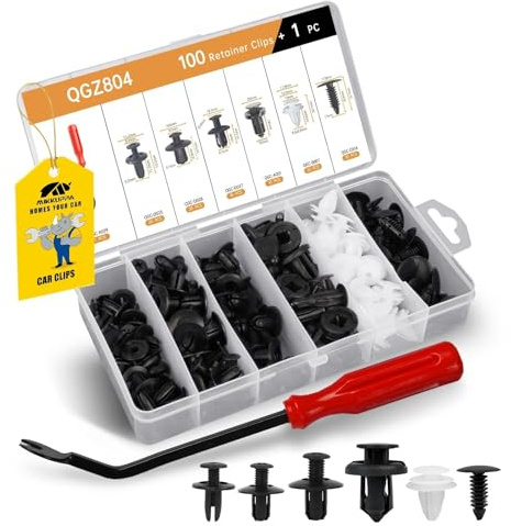 MIKKUPPA 100 Stück Befestigungsclips Auto Clips Set