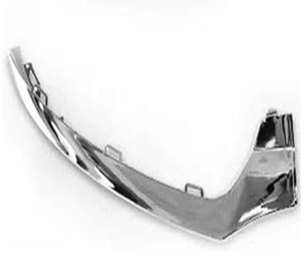 Pare-Chocs Avant Lèvre pour Benz pour Classe C W205 2014-2018 Becquet Avant Pare-Chocs Lèvre Inférieure Garniture Moulage Chrome Kit Carrosserie Séparateur(Chrome Left)