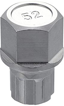 X AUTOHAUX Coche Rueda Bloqueo Orejeta Tuerca Antirrobo Zócalo Llave Rueda Bloqueo Llave 52/7 puntos Extractor de Pernos de Cubo