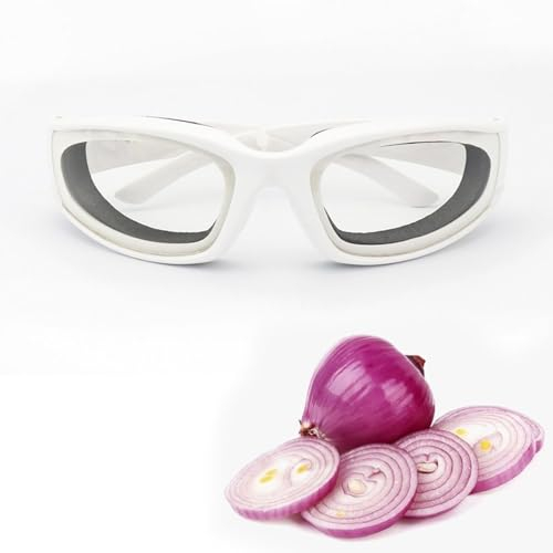 ZEACCT 1 Pieza Gafas de Cebolla, Antisalpicaduras Cebolla Gafas, Anti-Picante Gafas de Corte de Cebolla, Anti-Salpicaduras Ojo Cocina Gadget, para Mujeres Hombres Cocina en Hogar