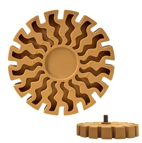 Ruota della della decalcomania, ruota di rimozione adesiva, Ruota della di fissaggio del trapano del solvente adesivo, Strumento di rimozione degli adesivi per auto, rimozione accurata