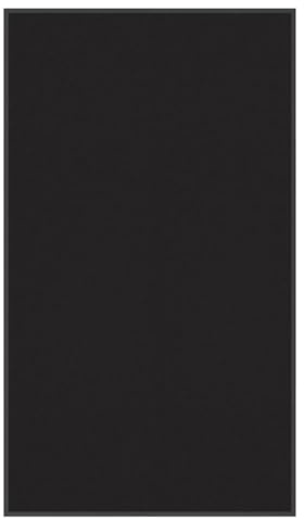 vidaXL Fußmatte Schwarz 115x200 cm