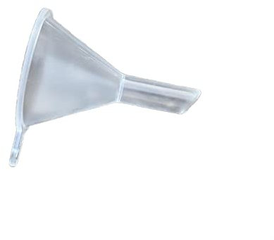 QXSJEDYCH Imbuto Strumento di erogazione di Profumo in plastica a Imbuto Piccolo Trasparente Strumento di Laboratorio a Imbuto for Mini liquidi Strumento di erogazione di Profumo in plastica a Imbuto