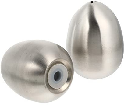 MAGICLULU Contenedor De Condimentos Creativo Acero Inoxidable 3 Orificios Para Cocina Diseño De Huevo