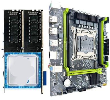 X99 Gaming Motherboard Bundle With Xeon E5 2680 V3 Processor And 16GB DDR4 RAM 2133MHz M.2 Compatible Computer Components