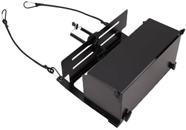 JTLB Porte-téléphonie de Clôture en Acier avec Pince de Banque électrique, Sunshade, pour Les événements Sportifs