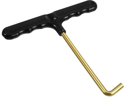 CIATBYYJ Spitzen-Spannwerkzeug für Schlittschuhe, Schnürsenkelspanner aus Edelstahl, Trampolin-Federzugwerkzeug, Skate-Schlüssel, Schnürsenkel, Haken, Abzieher für Schlittschuhe, Rollschuhe, Hockey