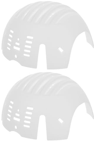SMASOLO 2pcs Baseball Cap Insert Liners for Shape Retention Adjustable Helmet Protective Support Bump Hat Shaper Impact Buffer for Workplace Safety Sports Activities