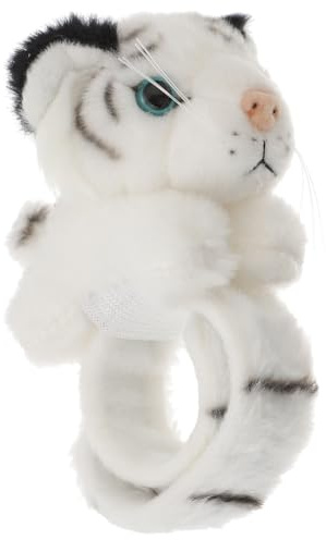 WEKAMOS Braccialetto Schiaffo Animale Peluche, Taglia Unica Flessibile, Accessorio Festa a Tema e Regalo per Compleanni