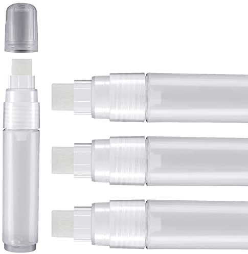 Remingtape 4-pack lackpennor 15 mm akryl permanent markörpenna klar vit markörpenna, fin spets, , påfyllningsbar