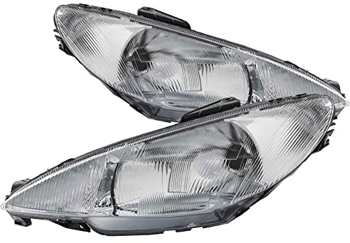 Diederichs Halogen Scheinwerfer Set für Peugeot 206 Schrägheck (2A/C) Bj. 08.98- H4