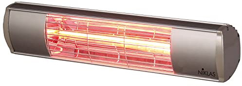 TERMOPATIO NIKLAS SOLE MEZZANOTTE - STUFA ELETTRICA DA ESTERNO 1500W
