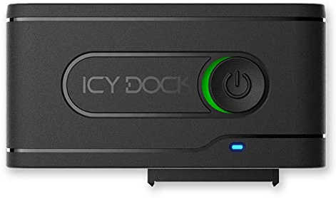 ICY DOCK 1x 2,5 U.2 NVMe SSD zu USB 3.2 Gen2 externer Adapter 10Gbps Kompatibel zu Thunderbolt 4 Kabel inklusive - EZ-Adapter Ex MB931U-1VB R1