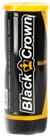 Black Crown Pelotas Pádel Elite 3 Pelotas