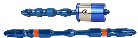 1 Set 1/4 Hex Shank Fits Magnetic PH2 S2 K5 Long Reach Electric ARC Screwdriver Bits Exactness Single Phillips Cross Head Tool (Color : Set2）