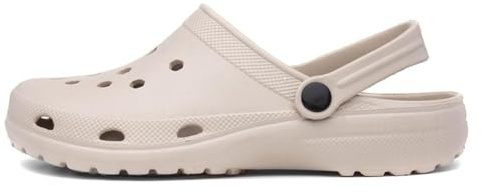 Shoe Zone - Womens Stone Slip On EVA Clog - Size 6 UK - Beige