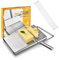 Coupe Fromage, MYLERCT Coupe Fromage en Acier Inoxydable avec Balance, 6 Fils D'acier, Trancheuse Permet de Couper Fromage, Beurre, Foie Gras etc