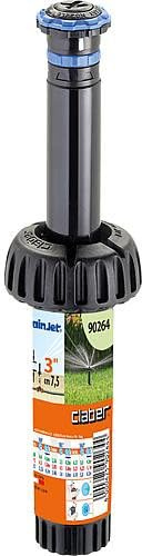 Irrigatore a scomparsa Turbo-jet 80-360°, DN15 (1/2) max. 86,5 QM