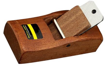 iplusmile Cepillo De Mano Para Carpintería Mini Planadora De Madera Sin Mango Herramienta Práctica De Bricolaje Afilada y Duradera Para Placas De Madera
