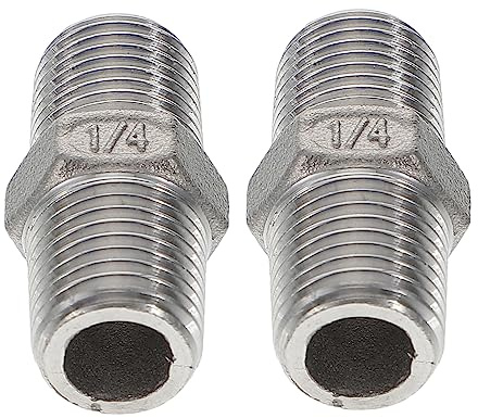 TOYANDONA 2pièces Raccord De Tuyau Arrosage à Rapide Adaptateur Eau pour Applications Hydrauliques Et Air Comprimé