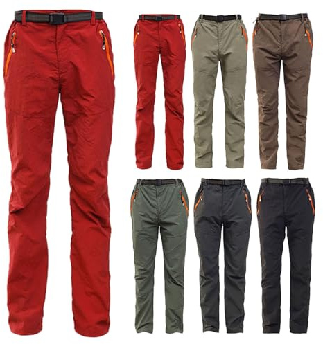 Pantalon de pluie de vélo pour femme - Imperméable et respirant - Randonnée - Séchage rapide - Ultra léger - Grandes tailles - Softshell