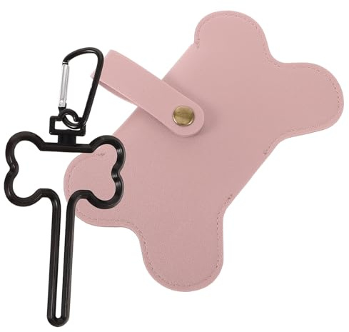 NOLITOY Distributore di Sacchetti per Escrementi di Cane Clip Porta Sacchetti Dispenser Riutilizzabile per Rifiuti di Cane Accessori Pratici per Passeggiate Animali Domestici