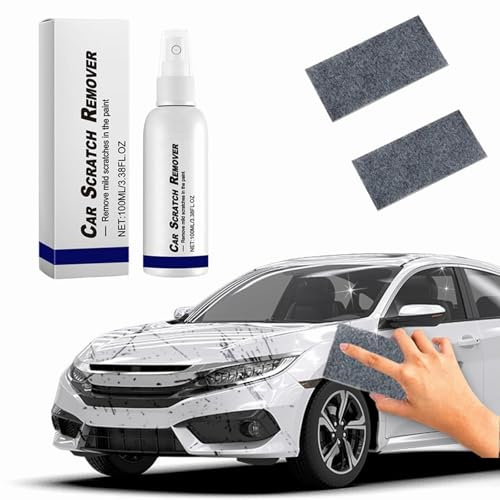 Kratzer Entferner Auto,Auto Kratzer Entferner,Car Scratch Remover,Schneller Kratzerentferner,Autolack Kratzerentferner für Reparatur,Entfernt Autokratzer Effektiv und Schnell,mit Kratzerentfernen Tuch