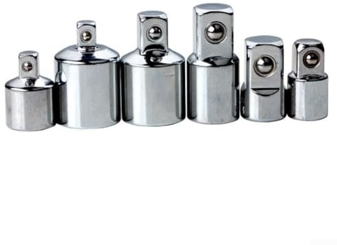 Jotekonoby Ratchet Wrench Socket Converter Sleeve Head Adapter 1/2 to 3/8 1/4 to 1/2 to 3/8