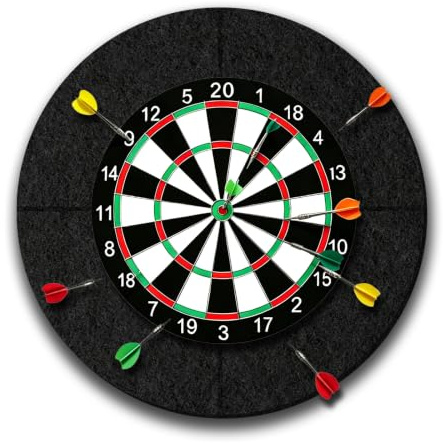 Noviatrix Filz-Dartboard-WandschutzFilz-Dartboard-Wandschutz