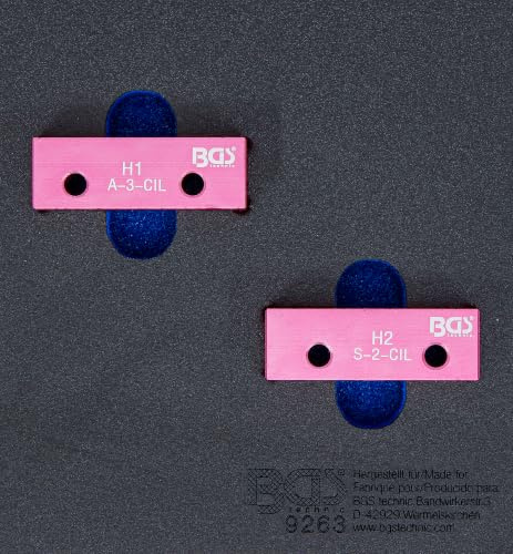 BGS 9263 | Werkstattwageneinlage 1/6: Nockenwellen-Arretierwerkzeug-Satz | für Fiat 2.0l 20V | Modelle Bravo/Brava/Marea 2,0L 20V 5-Zylinder