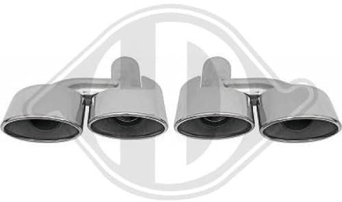 DIEDERICHS 4167200 Auspuffblende Auspuffblende Rechts Links 50mm 290mm