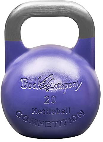 Bad Company Competition Kettlebell I Kugelhantel aus Stahl I Schwunghantel Workout in verschiedenen Gewichtsstufen I 20 kg
