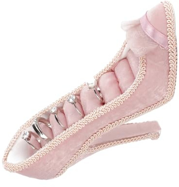 TMISHION Schmuck Display-Lady Modell Kleid Schuhe mit hohen Absätzen Ohrring Halskette Ring Schmuckständer Display Prinzessin Kleid Halskette Schmuckständer Halter für Frauen