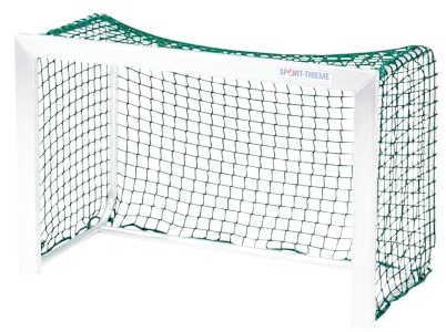 Sport-Thieme Mini-Fußballtor Netz | MW 4,5 cm | Hochfestes Polypropylen | 2 Anbindeschnüre 6 m | 3mm Leinenstärke | Quadratische Maschen | Grün | 1 Stück
