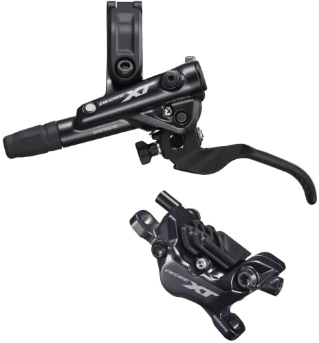 SHIMANO Deore XT BR-M8120/BL-M8100 XT 4 Bremshebel/Pfostenhalterung, hinten Links, Schwarz