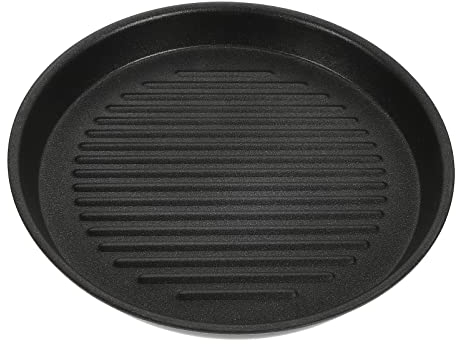 Grillplatte Gaskocher Gaskocher Grillplatte Gusseisen Steak Platte Gasgrill BBQ Grillpfanne Eisen Grill Pan Küchengeräte Kochwerkzeug für Küche Zuhause Outdoor Camping Grillzubehör 21.5CM