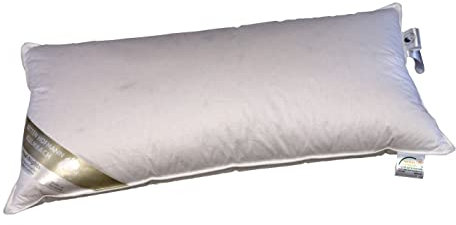 Betten Hofmann Premium 3-Kammer Kopfkissen 40x80 Daunenkissen kuschelweiche Daunenhülle, Luxuskissen, stabil, waschbar, Naturprodukt
