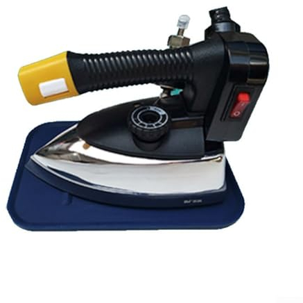 DAZZLEEX Alfombrilla de silicona para plancha, almohadilla de reposo de hierro para planchas eléctricas, no metálica, para tabla de planchar, almohadilla resistente al calor, 22 x 15 cm