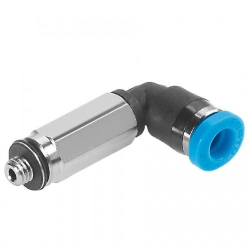 10 Stück FESTO QSMLL-M5-4 (153339) L-Steckverschraubung Druckluft Schlauch