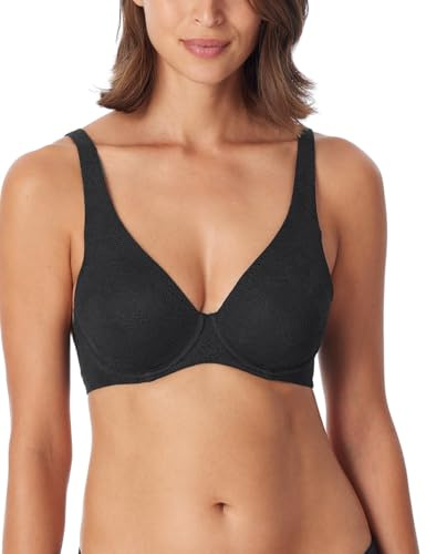 Schiesser Bügel-BH mit Spacer-futter-Air Soutien-Gorge, Noir_181129, 85B Femmes