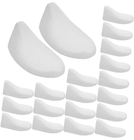 Alipis 10 Pairs Disposable Foam Shoe Trees for 42-45 Size White | Boot Inserts, Lightweight Home Use, Comfortable Fit, Maintaining Shoe Shape