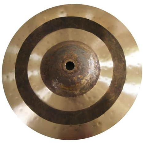 Handgefertigtes Becken, 10 Zoll, Splash-Becken für professionelle Musikinstrumente Trommelbecken(4)