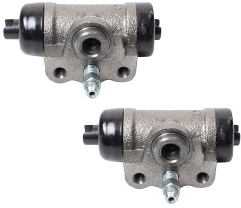 TRQ Rear Wheel Cylinder Set Driver & Passenger Side Compatible with 2012-2017 Mitsubishi i-MiEV 2002-2016 Lancer 2017-2019 Mirage Mirage G4