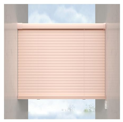 Tende Veneziana in Alluminio Oscurante Orizzontali Privacy Protezione Persiane Veneziane Anti-UV Personalizzabile Tapparelle Veneziane per Interni(0.65X1.3M)