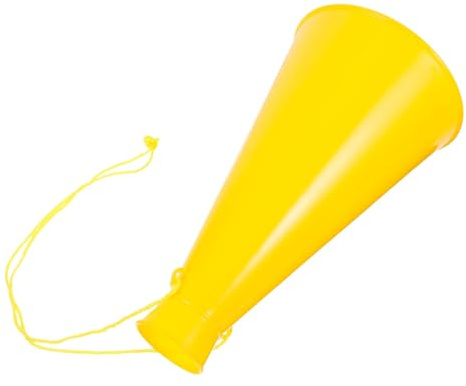 Toyvian Party tröte aus Kunststoff Bunte Cheer Megaphone als Noisemaker für Fußballspiele Partys Hochzeiten und Festivals Lebendige Farben für Laute Stimmung und Anfeuern